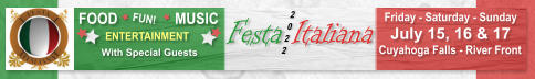 Festa Italiana - Italian Festival in Cuyahoga Falls Ohio